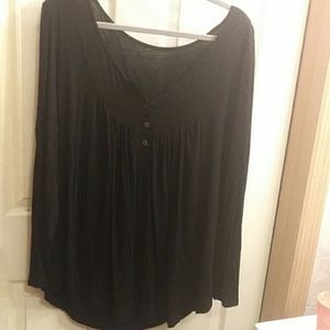 Gently worn black swing top